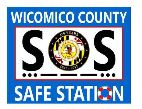 Wicomico County Health Department Safe Station Logo