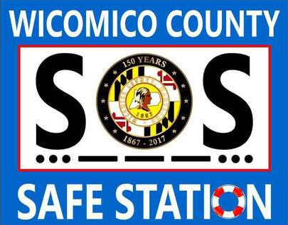 Wicomico County Health Department Safe Station Logo